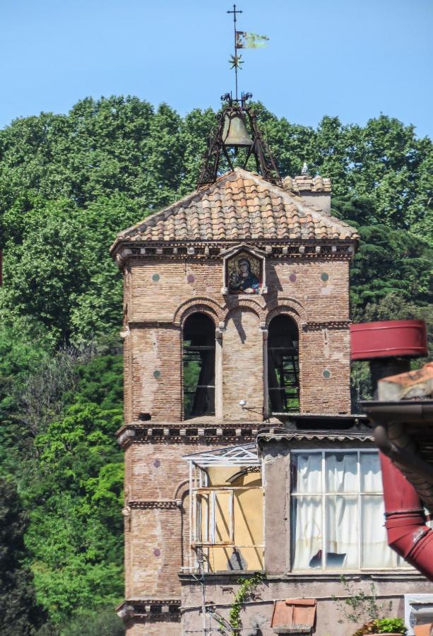 Mattia'S Penthouse - View Over Trastevere Roofs Roma Exterior foto